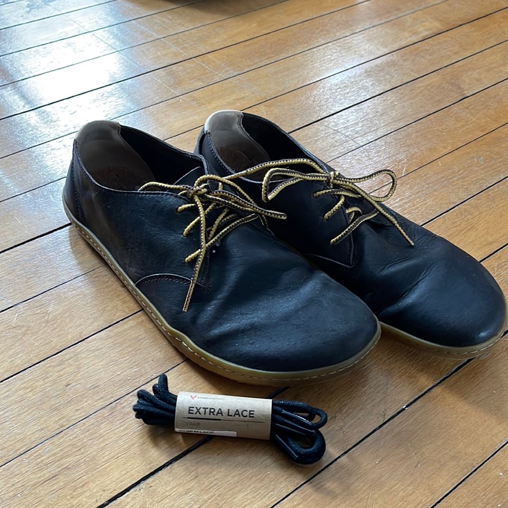 Vivobarefoot Men's RA II Classic Oxford Size 44 Brown